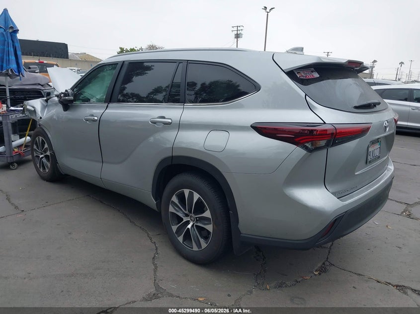 Vin: 5tdkdrah5rs053129, lot: 45797346, toyota highlander xle 20243