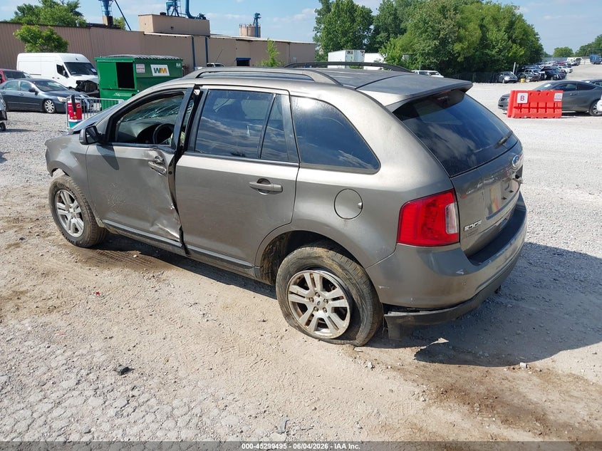 Vin: 2fmdk4jcxdba83142, lot: 45797351, ford edge sel 20133