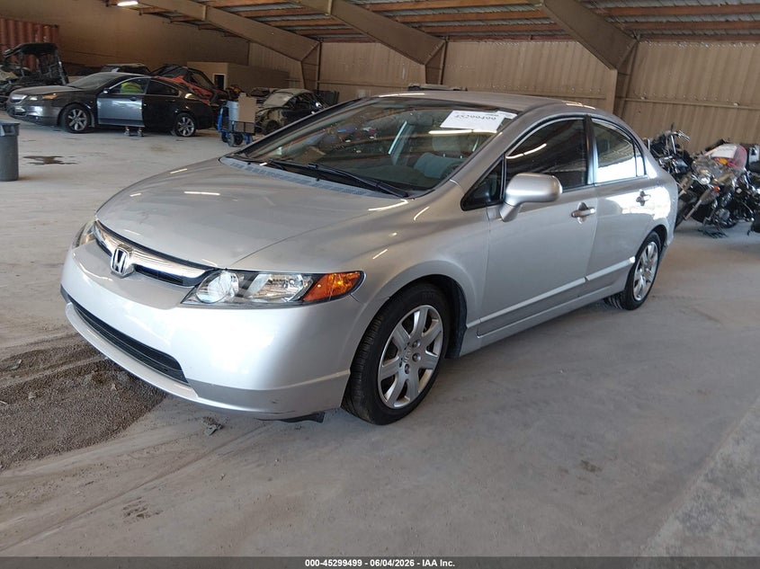 2008 Honda Civic Lx 1HGFA16568L038487 photo 1