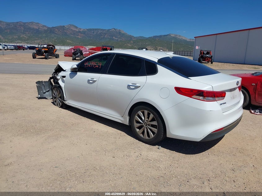 Vin: 5xxgt4l30gg046035, lot: 45797385, kia optima lx 20163