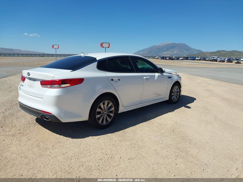 Vin: 5xxgt4l30gg046035, lot: 45797385, kia optima lx 20164