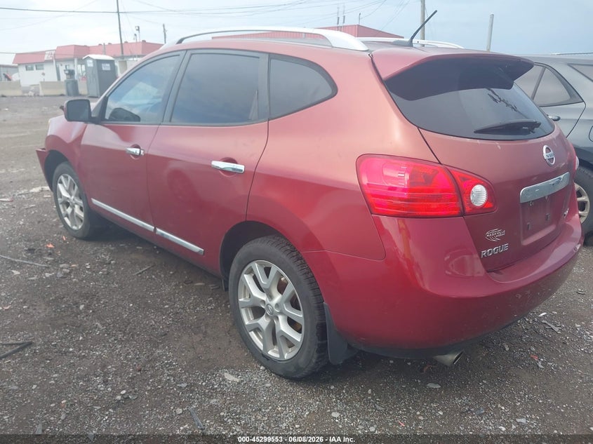 Vin: jn8as5mv2cw385536, lot: 45797409, nissan rogue sv w/sl pkg 20123
