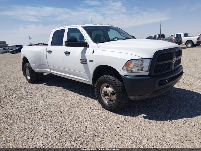 2018 Ram 3500 Tradesman 4X4 8' Box, Износ, IAAI, VIN 3C63RRGJ3JG412584