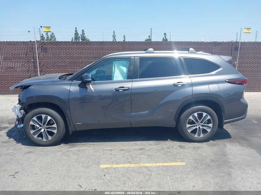 2024 Toyota Highlander Hybrid Xle VIN: 5TDKBRCHXRS638954 Lot: 45299580