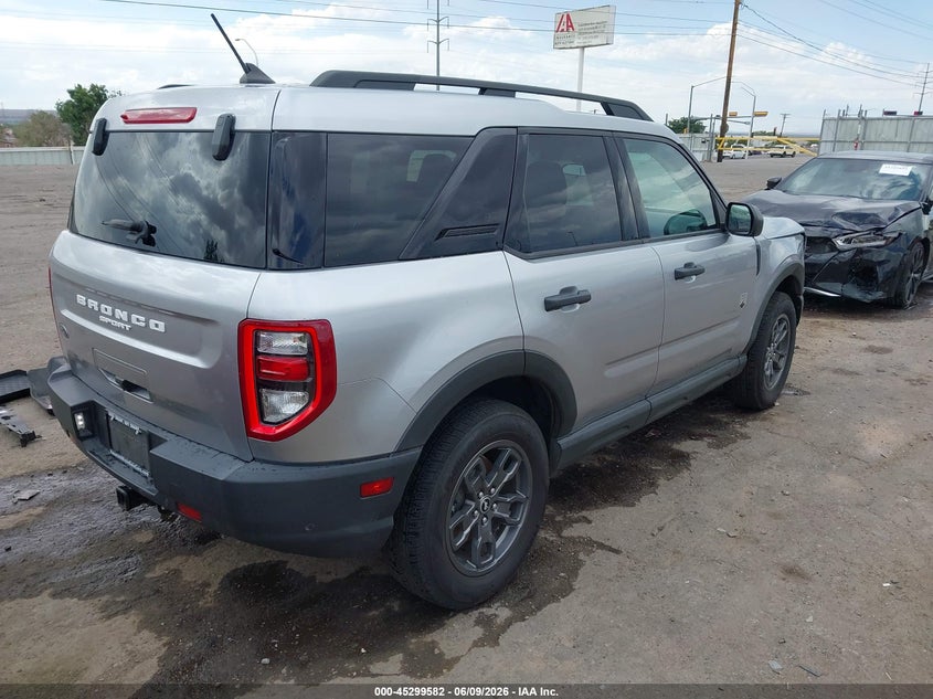 Vin: 3fmcr9b61nrd26014, lot: 45797438, ford bronco sport big bend 20224