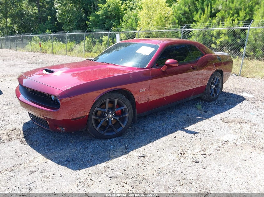 Vin: 2c3cdzbt4lh119025, lot: 45797439, dodge challenger r/t 20202