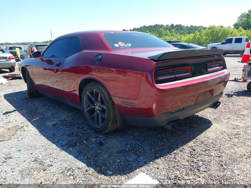 Vin: 2c3cdzbt4lh119025, lot: 45797439, dodge challenger r/t 20203