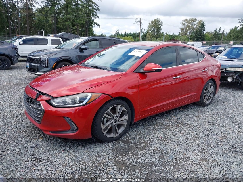 2017 Hyundai Elantra Limited 5NPD84LF4HH083397 photo 1