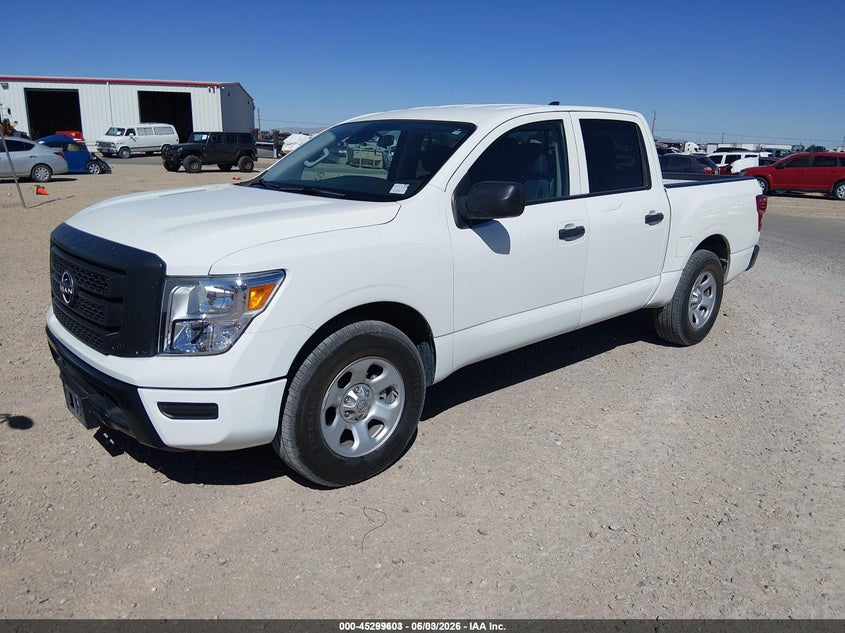 Vin: 1n6aa1ee1pn116054, lot: 45797459, nissan titan s 4x2 20232