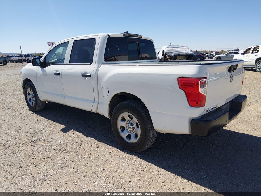 Vin: 1n6aa1ee1pn116054, lot: 45797459, nissan titan s 4x2 20233