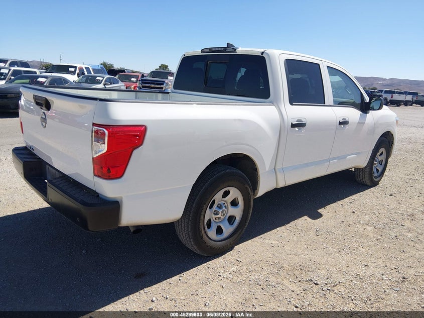 Vin: 1n6aa1ee1pn116054, lot: 45797459, nissan titan s 4x2 20234