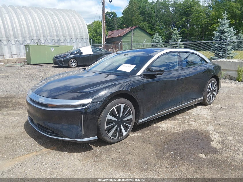 Vin: 50ea1tea3pa005066, lot: 45797461, lucid air touring 20232