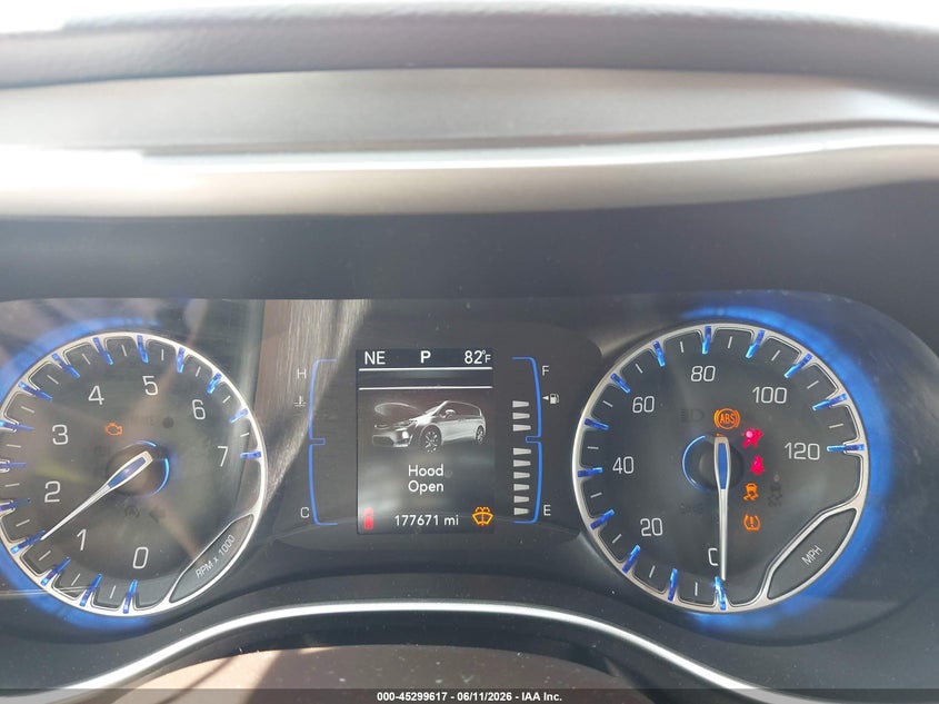 2018 CHRYSLER PACIFICA VAN 3.6L V-6 DOHC, VVT, 287HP
