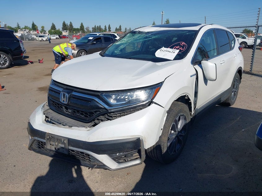2022 Honda Cr-V Hybrid Ex-L 5J6RT6H83NL027723 photo 1