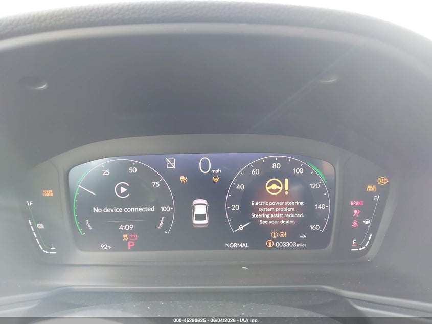 VIN 1HGCY2F83SA032213 2025 HONDA ACCORD HYBRID TOURING