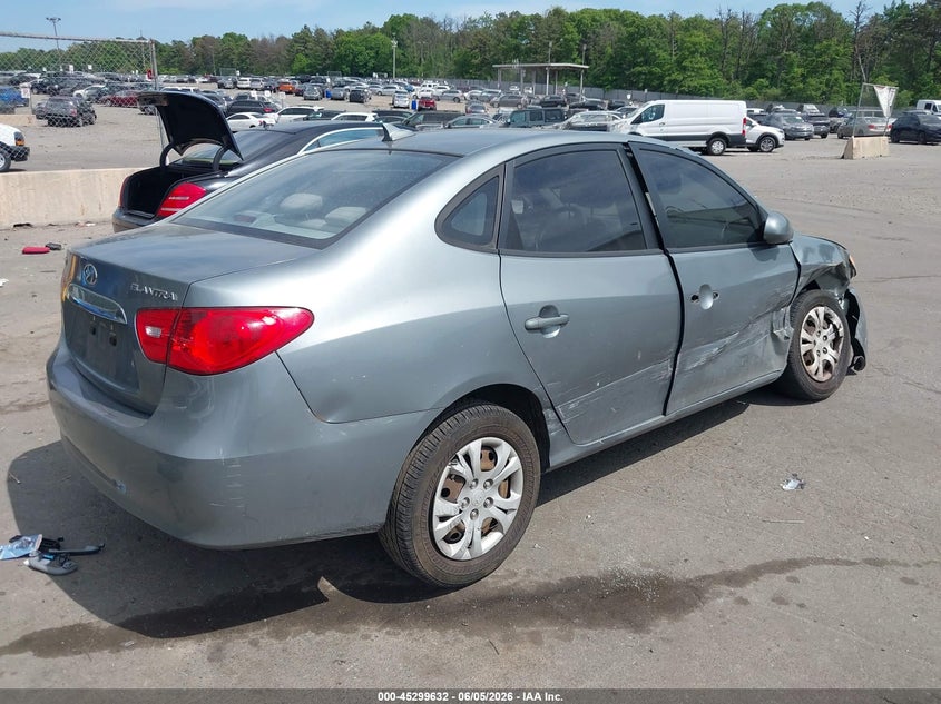 Vin: kmhdu4adxau934932, lot: 45797488, hyundai elantra gls 20104