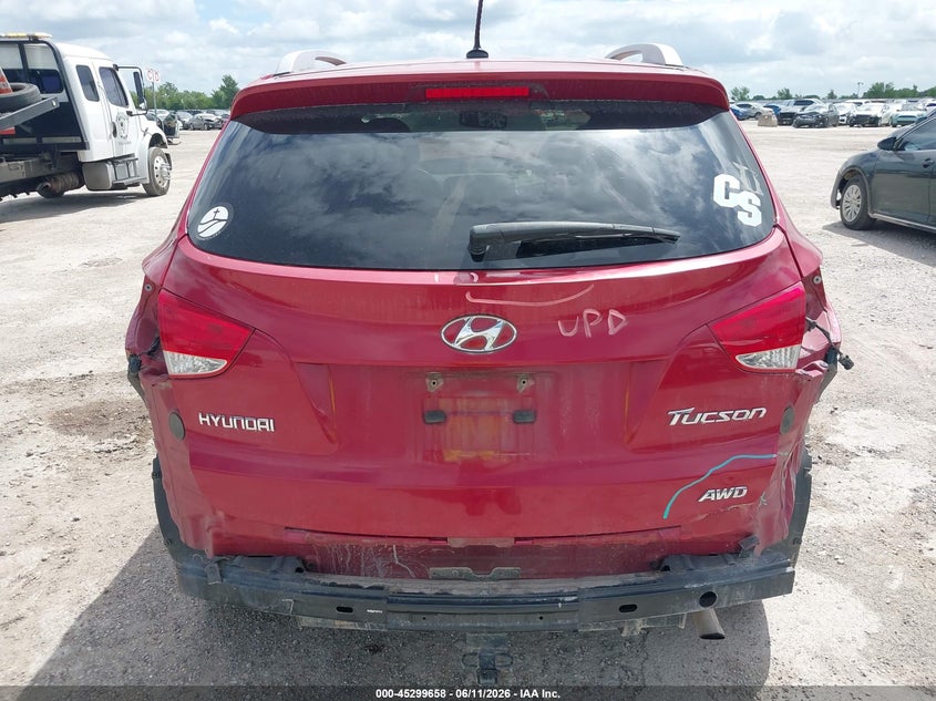 2013 Hyundai Tucson Gls VIN: KM8JUCAC3DU575898 Lot: 45299658