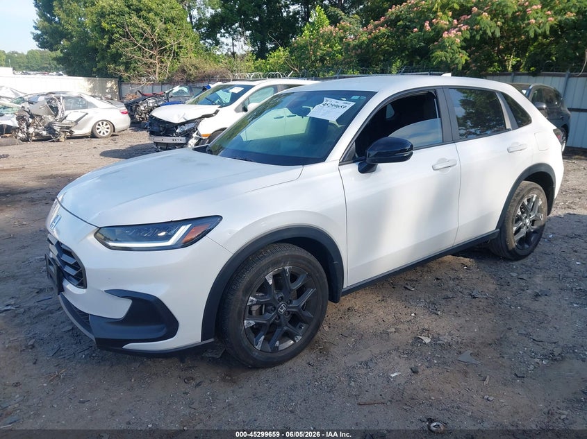 Vin: 3czrz1h57sm710574, lot: 45797515, honda hr-v 2wd sport 20252