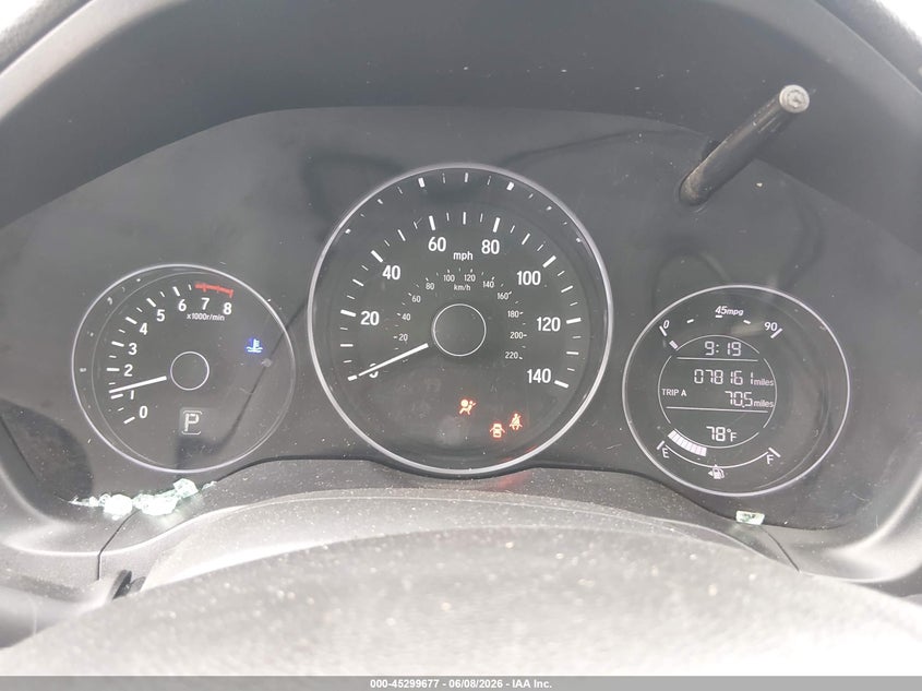2018 HONDA HR-V auction photo 7