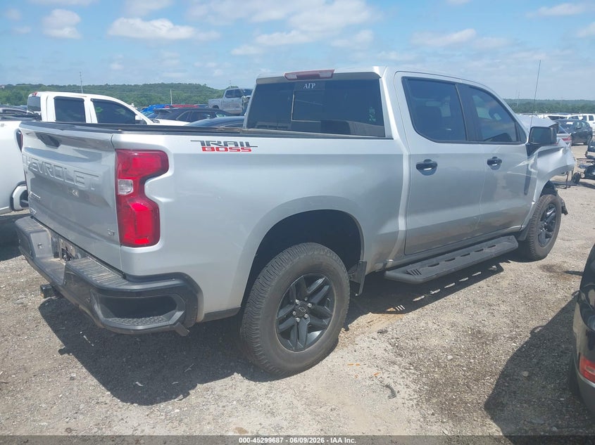 Vin: 1gcpyfed0lz320814, lot: 45797543, chevrolet silverado 1500 4wd  short bed lt trail boss 20204