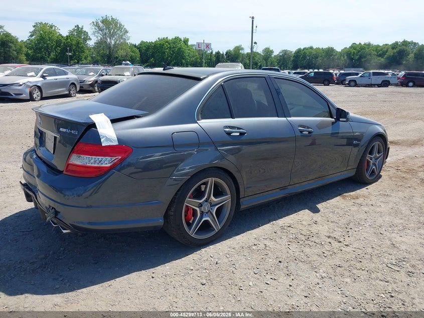 Vin: wddgf7hbxbf662508, lot: 45797569, mercedes-benz c 63 amg 20114
