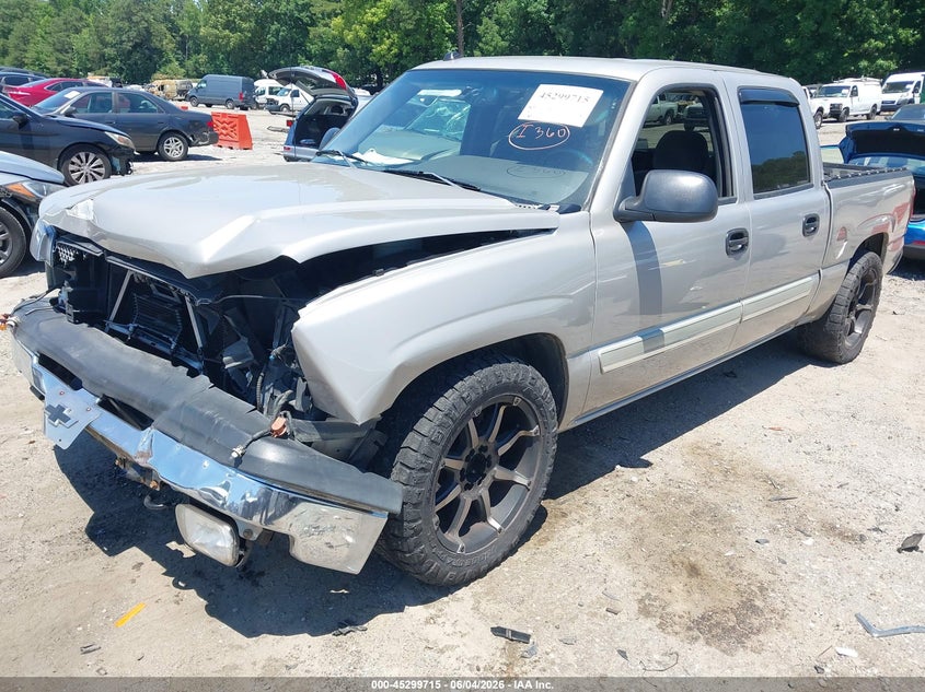 2004 Chevrolet Silverado 1500 Ls VIN: 2GCEC13T741362281 Lot: 45299715