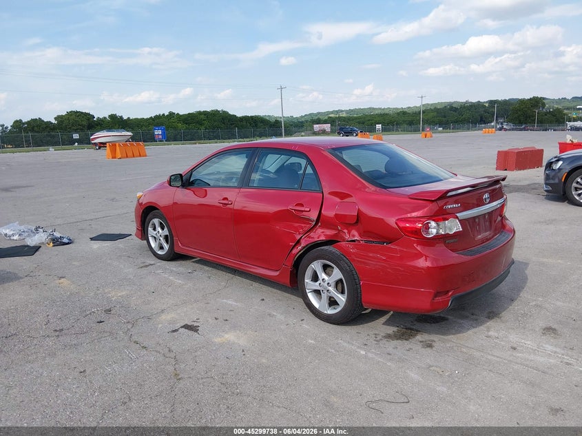 Vin: 5yfbu4ee6dp214916, lot: 45797594, toyota corolla s 20133