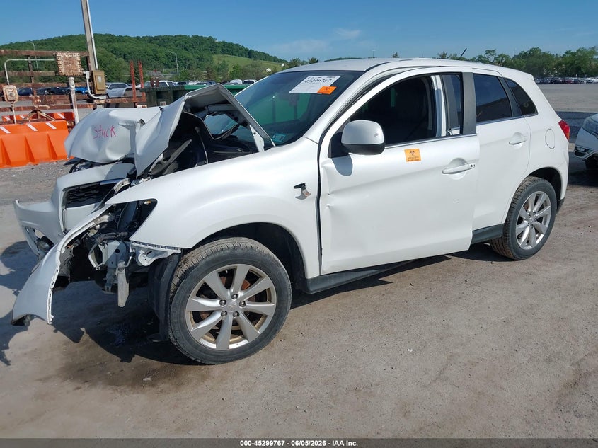 Vin: 4a4ar4au7fe045153, lot: 45797623, mitsubishi outlander sport se 20152