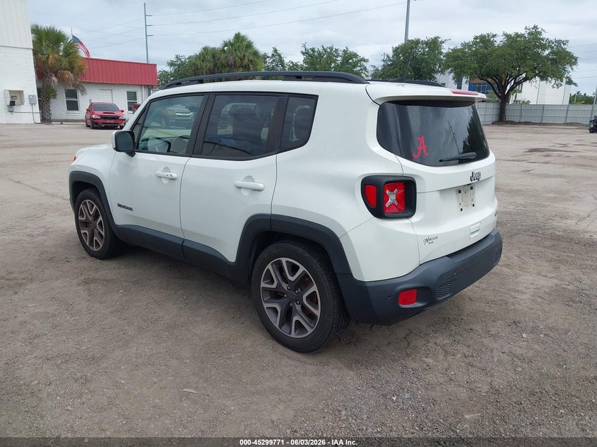 Vin: zaccjabb1jpg81439, lot: 45797627, jeep renegade latitude fwd 20183
