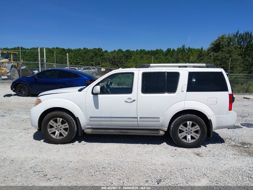 2011 Nissan Pathfinder Silver VIN: 5N1AR1NN8BC625229 Lot: 45299772