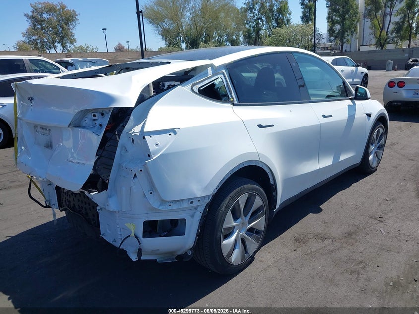 Vin: 7saygdee8pa043975, lot: 45797629, tesla model y awd/long range dual motor all-wheel drive 20234