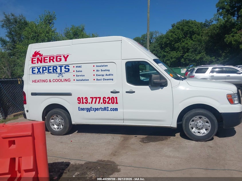2019 Nissan Nv Cargo Nv2500 Hd Sv V6 VIN: 1N6BF0LY8KN810228 Lot: 45299789