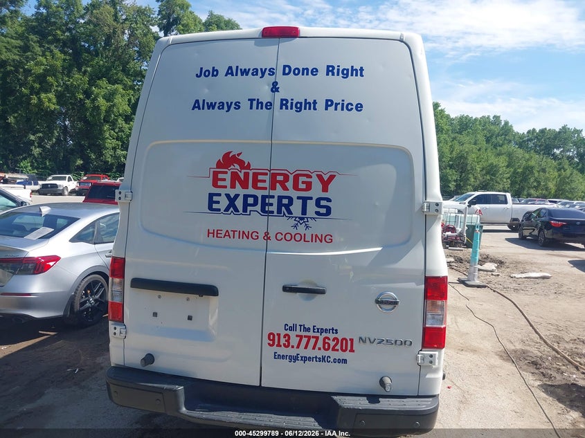 2019 Nissan Nv Cargo Nv2500 Hd Sv V6 VIN: 1N6BF0LY8KN810228 Lot: 45299789