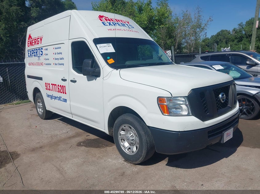 2019 NISSAN NV CARGO NV2500 HD auction photo 1
