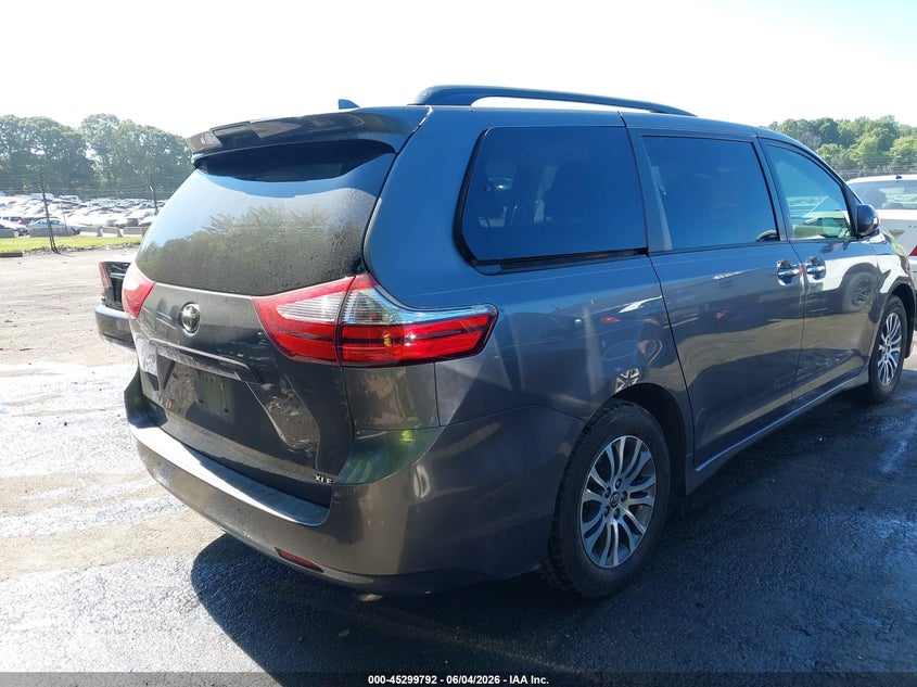 Vin: 5tdyz3dc4js933865, lot: 45797648, toyota sienna xle 8 passenger 20184