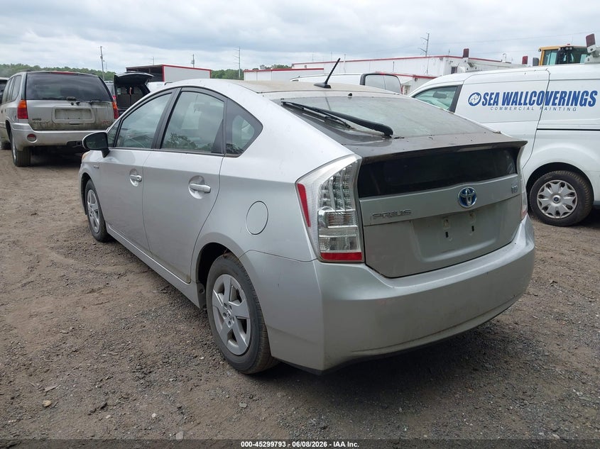 Vin: jtdkn3du0a0214951, lot: 45797649, toyota prius iii 20103