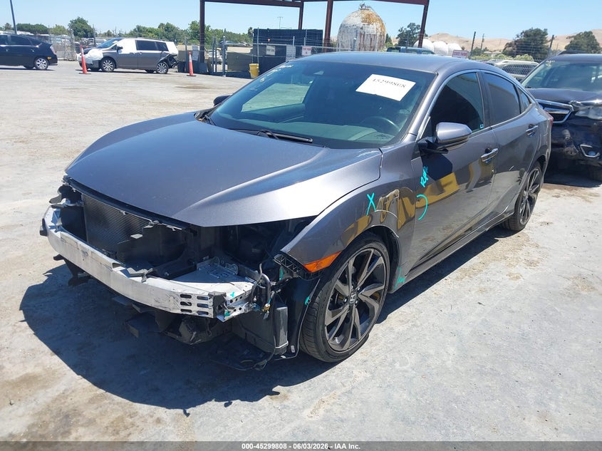 Vin: 2hgfc2f88mh519374, lot: 45797664, honda civic sport 20212