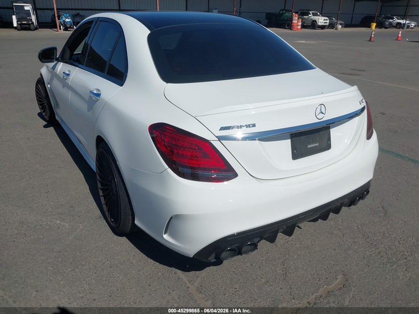 Vin: 55swf6eb4ku312105, lot: 45797721, mercedes-benz amg c 43 4matic 20193
