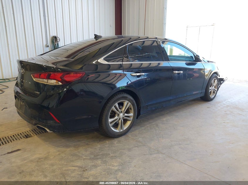 Vin: 5npe34af0jh597596, lot: 45797723, hyundai sonata limited 20184