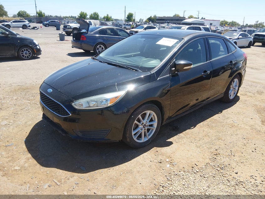 Vin: 1fadp3f23fl244035, lot: 45797726, ford focus se 20152