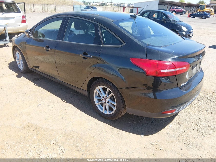 Vin: 1fadp3f23fl244035, lot: 45797726, ford focus se 20153