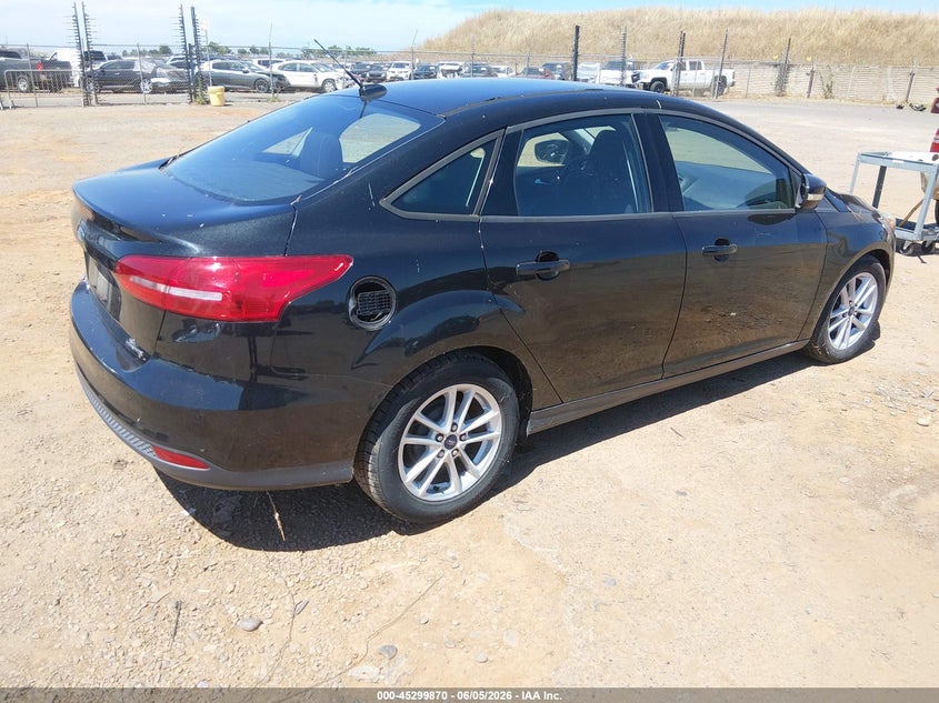 Vin: 1fadp3f23fl244035, lot: 45797726, ford focus se 20154