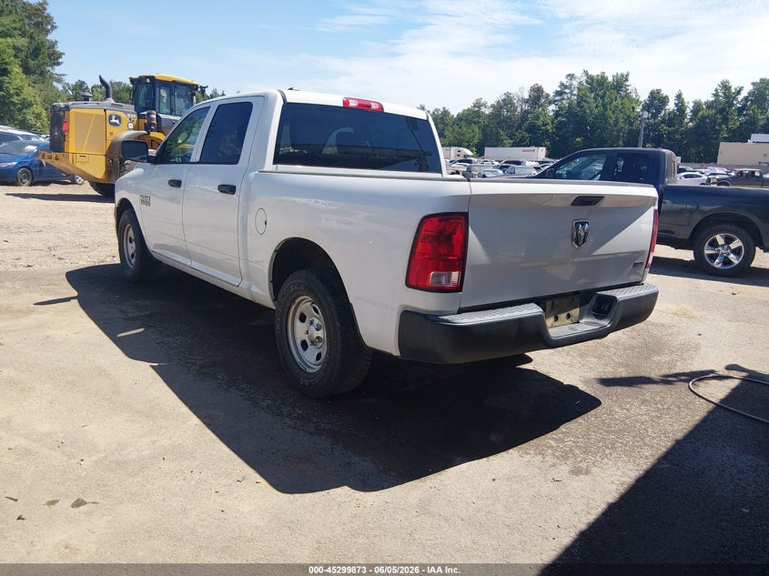 Vin: 1c6rr6kg3hs605065, lot: 45797729, ram 1500 tradesman  4x2 5'7 box 20173
