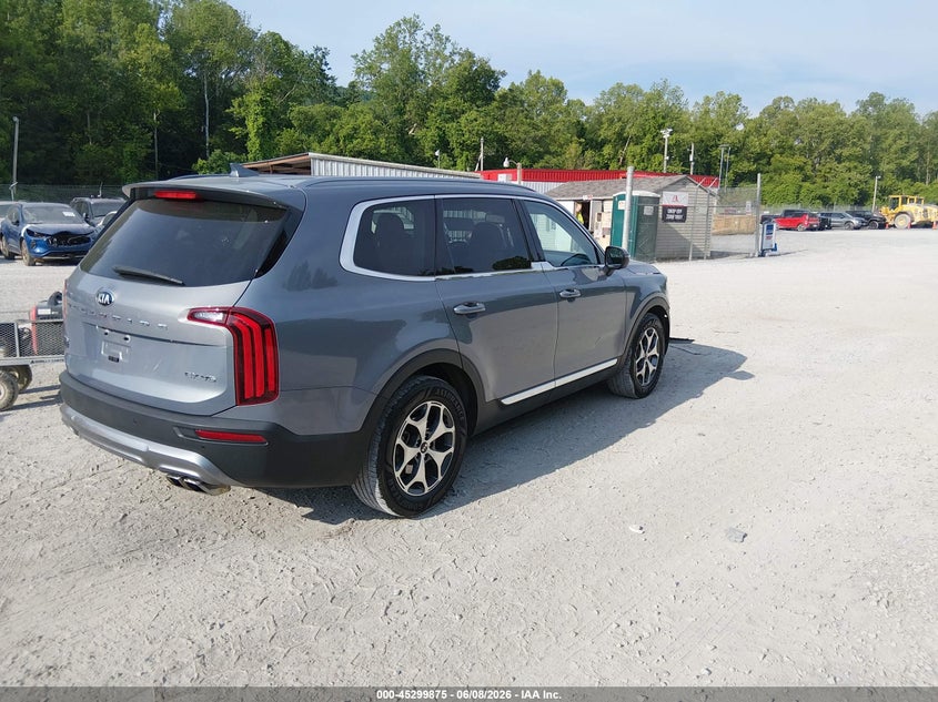 Vin: 5xyp3dhc2lg043541, lot: 45797731, kia telluride ex 20204