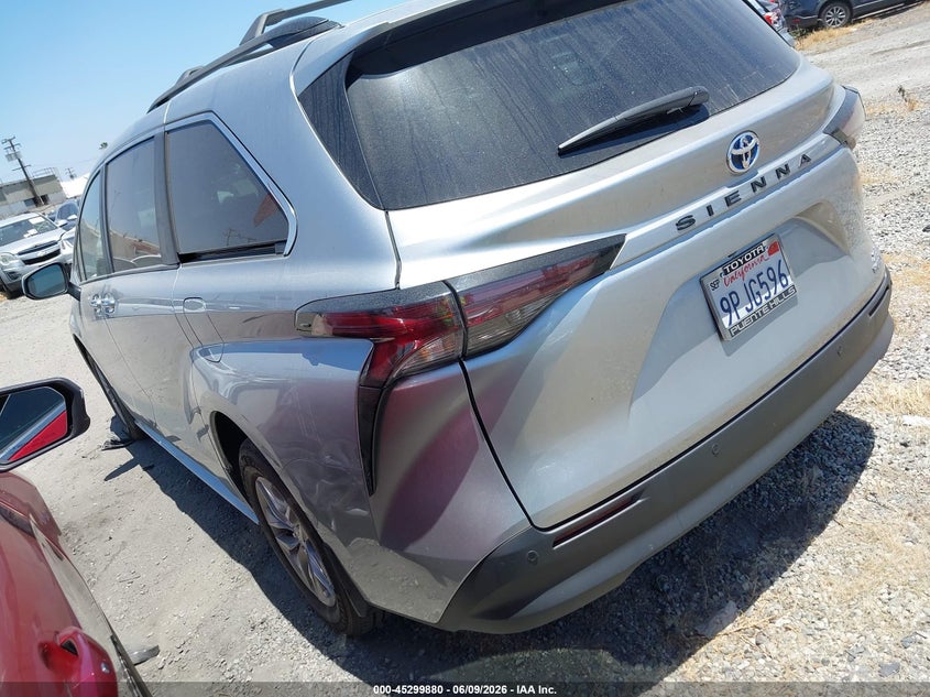 Vin: 5tdyrkec7rs218860, lot: 45797736, toyota sienna xle 20243