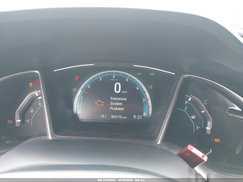 VIN JHMFC1F89JX020310 2018 HONDA CIVIC EX-L