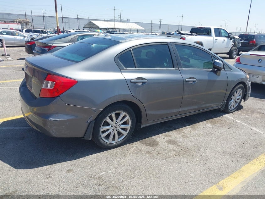 19XFB2F87CE341629 2012 Honda Civic 1.8 Ex blue