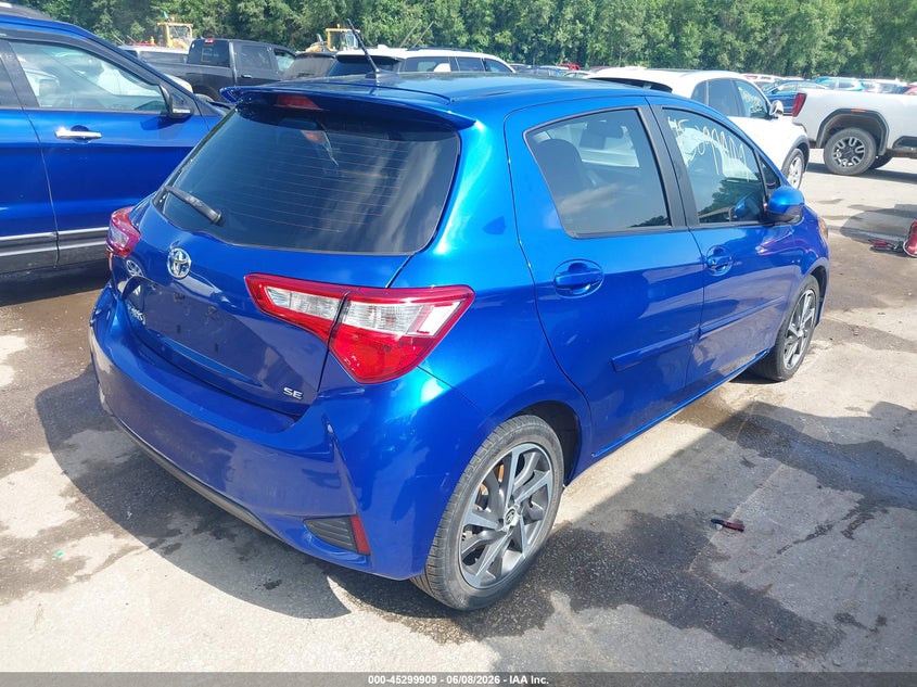 Vin: vnkktud3xja092264, lot: 45797765, toyota yaris se 20184