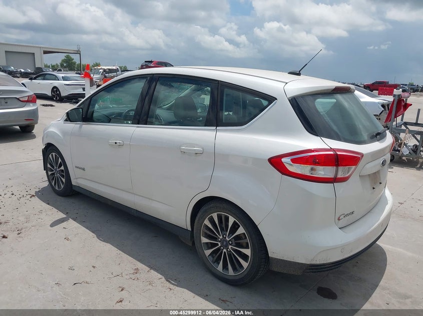 Vin: 1fadp5du4hl109035, lot: 45797768, ford c-max hybrid titanium 20173