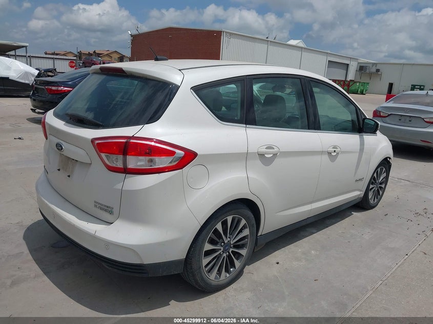 Vin: 1fadp5du4hl109035, lot: 45797768, ford c-max hybrid titanium 20174
